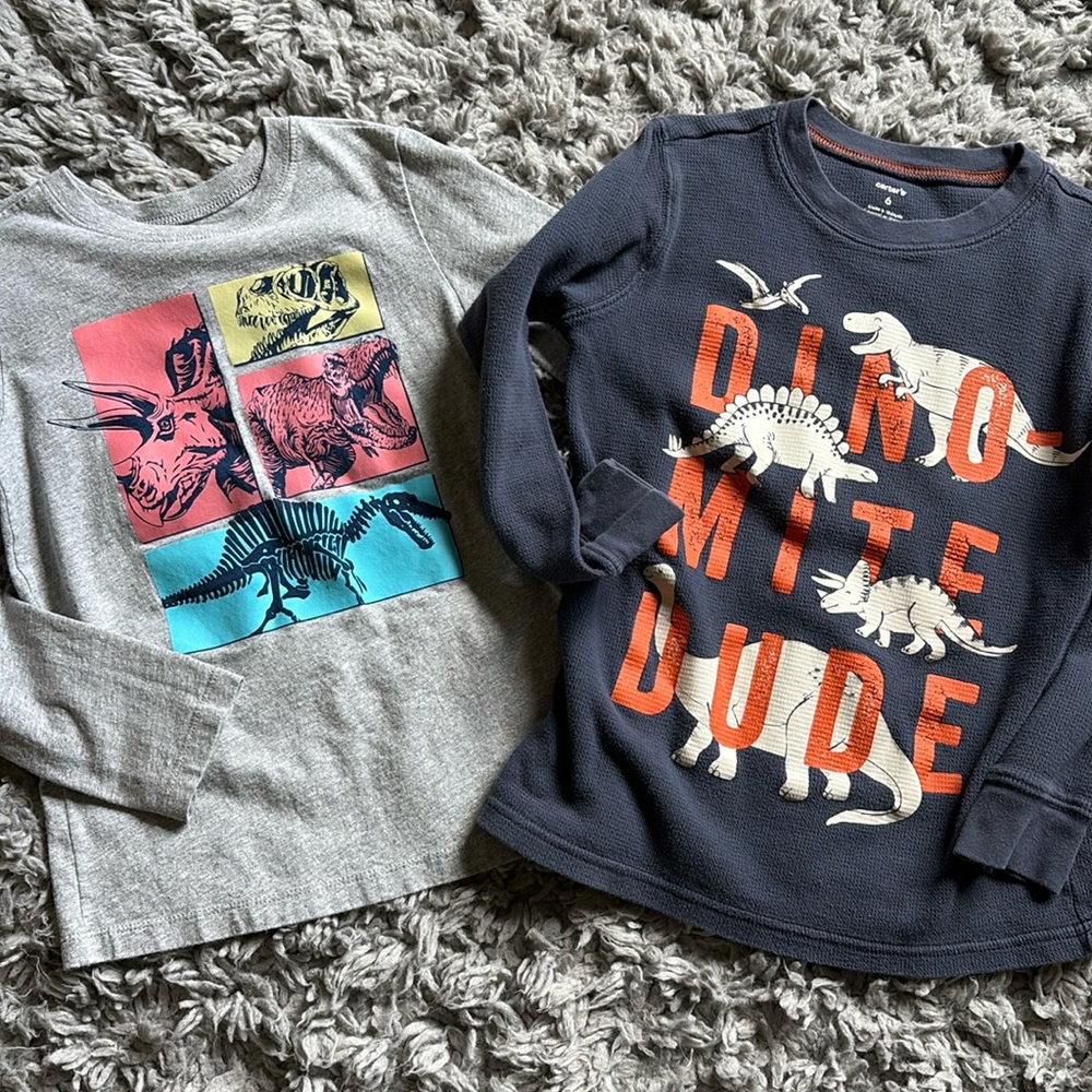 Bundle: Carter’s Long Sleeve Graphic Tees